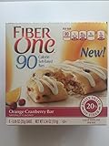 Fiber One 90 Calorie - Orange Cranberry Bars 6 ct - (Pack of 4)