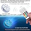 Waterproof-Underwater-Light-ALED-LIGHT-Hot-Tub-Lights-3-Pack-13-LEDs-RGB-Submersible-Pool-Lights-with-SuckersRemote-Control-Bath-Spa-Lights-for-Swimming-Pool-Fish-Tank-Tub-Decoration ALED LIGHT Bath Hot Tub Lights, 13 LEDs RGB Submersible Pool Lights with Suckers/Remote Control Bath Spa Pond Lights for…
