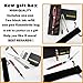 Ballpoint pen gift office writing set KZL908 Gel Ink Roller Ball Pens for Signature Calligraphy metal materials body with gift box and 2 black ink refill red barrel classic design