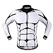 WOLFBIKE WOSAWE Unisex Long Sleeve Shirt Cycling Jerseys Warm Riding Clothing L