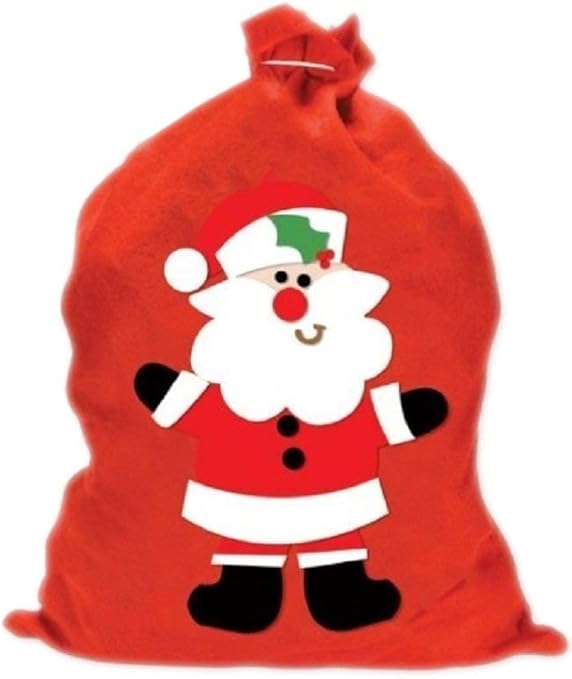 Ankar Sac Pere Noel 60 Cm X 50 Cm Rouge Amazon Fr Cuisine