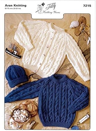 knitting patterns for childrens aran sweaters