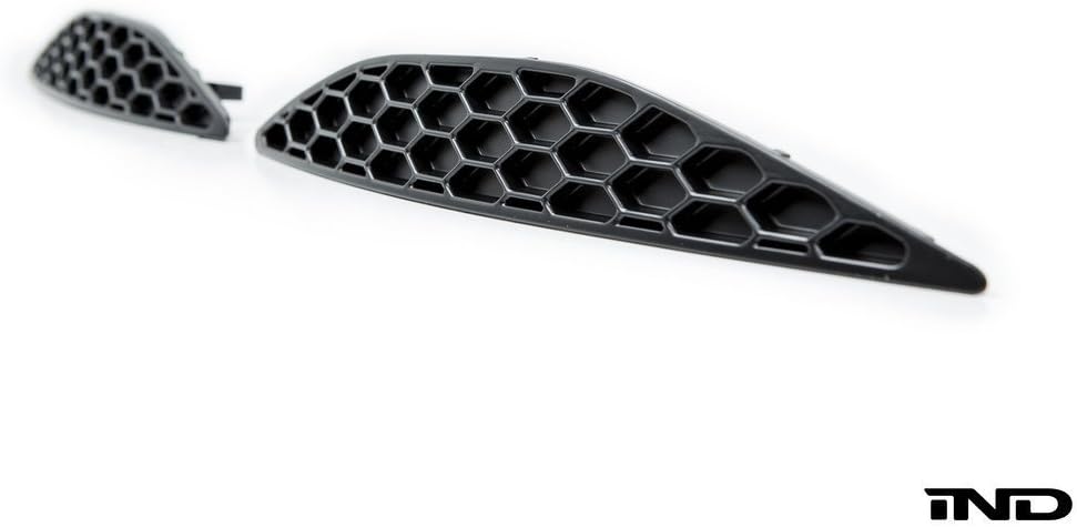 Acexxon MK7 Golf GTI Honeycomb Rear Reflector Insert Set (Gloss Black)