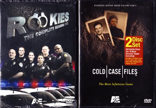 Cold Case Files : The Most Infamous Cases , The Rookies Complete Season One : A&E True Crime 2 Pack - 4 Disc Set : Over 12 Hours