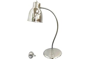 KOUWO Single Bulb Heat Lamp for Food 250w Food Warming Light Buffet Warmer Lamps for Fries,Fried Food,Pizza,Donuts,Pastas