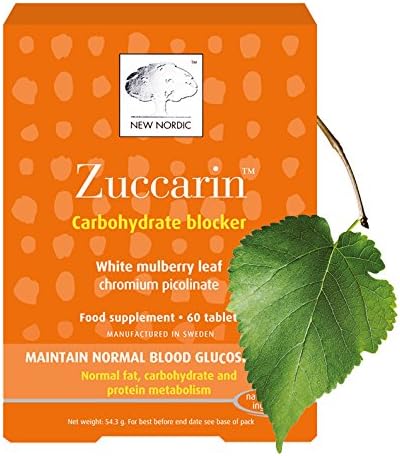 New Nordic Zuccarin Extra Strength Natural Supplement (60 Tablets)