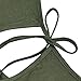 Army Green Summer T Shirt Women Short Sleeve Cold Shoulder Loose Fit Pullover Casual Top