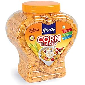 Percy Breakfast Cereal, Corn Flakes – Classic, Jumbo Jar, 340g
