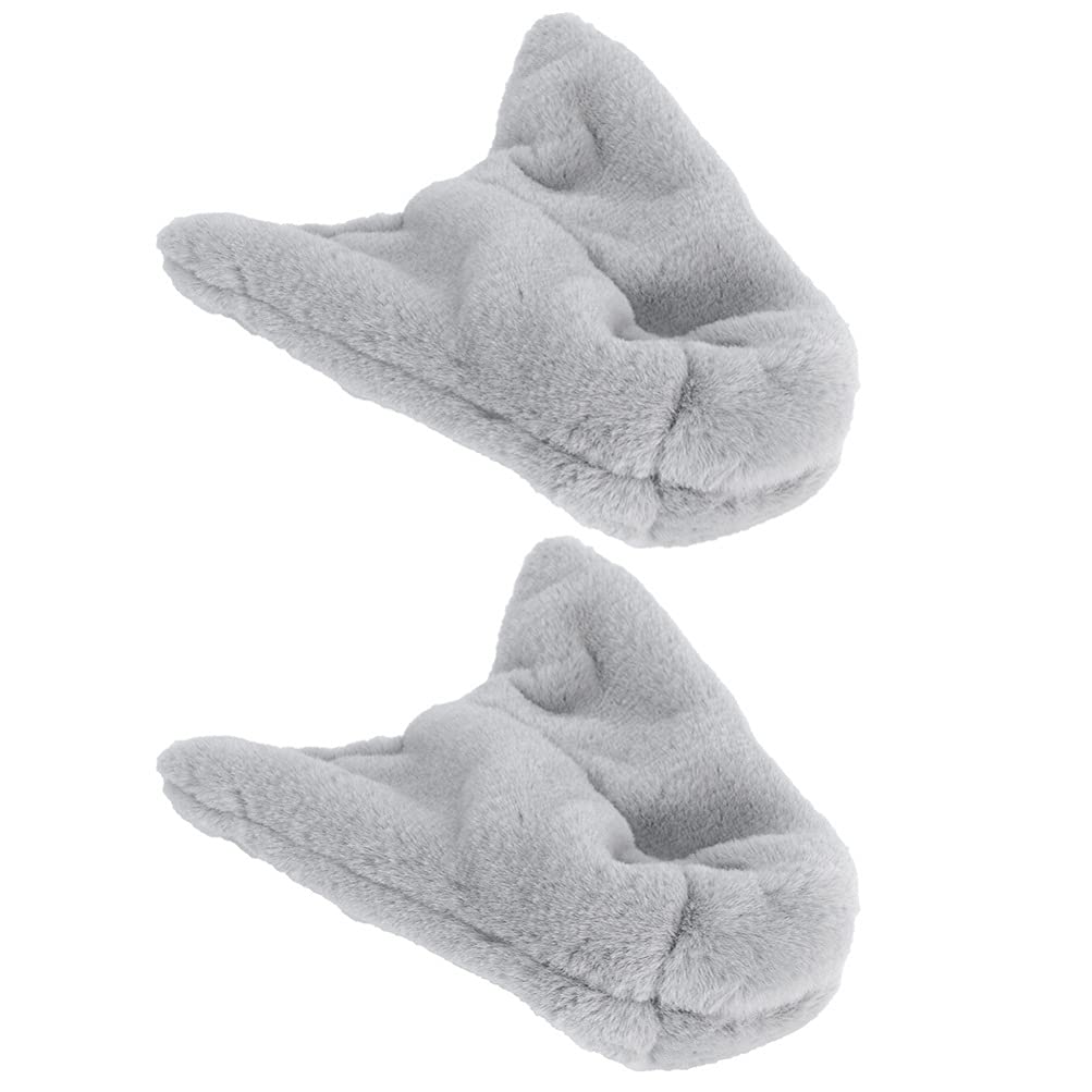 POPETPOP 2pcs Parrot Cage Snuggle Hut Cozy Corner Fleece Bird Blanket Pet Bird Hut Nest Hanging Cage Warm Nest ( Grey ), 22X15X2CM(HR04I11RA37U84)