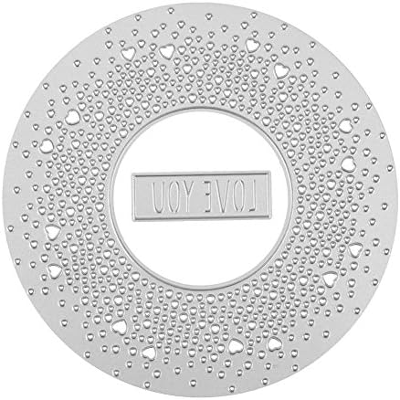 2pcs Decorative Lace Cutting Dies Stencils Scrapbooking Embossing DIY Cards - Asiproper