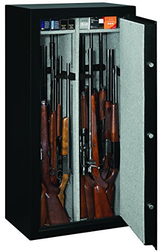 Stack-On SS-22-MB-C 22 Gun Fully Convertible Security Safe with Combination Lock, Matte Black
