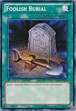 Yu-Gi-Oh! - Foolish Burial (SDLI-EN029) - Structure Deck: Realm of Light - 1st Edition - Common