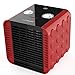 Portable Electric Space Heater with Thermostat, 1500W/750W Safe and Quiet Ceramic Heater Fan, Heat Up 200 Square Feet, Overheat & Tip-Over Protection, ETL Certified PTC for Office Room Desk Indoor Use