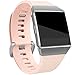 Wepro Bands Compatible with Fitbit Ionic SmartWatch, Watch Replacement Sport Strap for Women Men Kids, Small, Teal, Blush Pink, Fuchsia