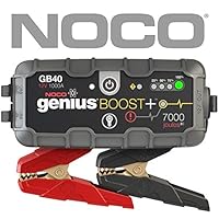 NOCO Boost Plus GB40 1000 Amp 12V UltraSafe Lithium Jump Starter for up to 6L Gasoline and 3L Diesel Engines