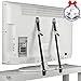 RumaBaby TV and Furniture Anti-Tip Straps - Multifunctional Anchors with All Metal Parts for Baby Safety - Adjustable Tethers for All Flat Screens - 2 Pack with Bonus Table Corner Guards