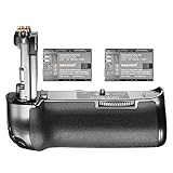 Neewer NW-5D Mark IV Replacement Canon BG-E20 Battery Grip with 2 Pack Rechargeable 7.4V 2000mAh LP-E6 Batteries, Suitable for Canon EOS 5D Mark IV DSLR Camera Body
