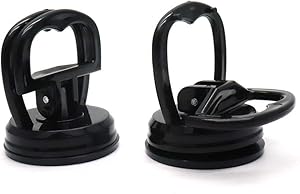 Willhom Disassembly Heavy Duty Suction Cup Opening Removal Tool 2 Pack for LCD Screen Repair of Laptops Tablets Phones(Black)