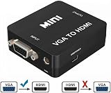 Multibao VGA to HDMI Audio Video Converter Adapter 1080P USB Power for HDTV PC view 2