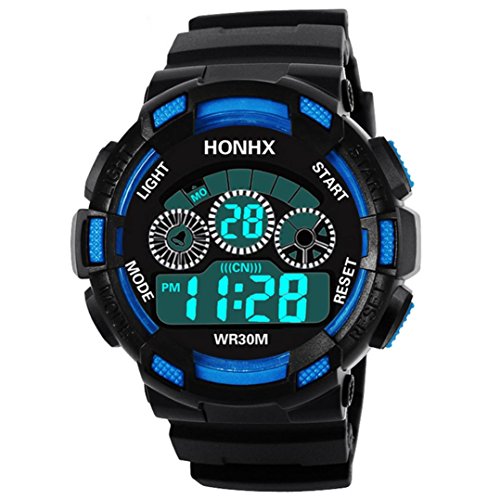 image for Pocciol Watch, Kid Watch Waterproof Sport LED Alarm Stopwatch Digital 