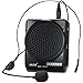 NIRVASENSE Rechargeable Voice Amplifier Portable Waistband Pa System Microphone with Waist/Neck Band & Belt Clip Up to 15~20 Hours Playtime