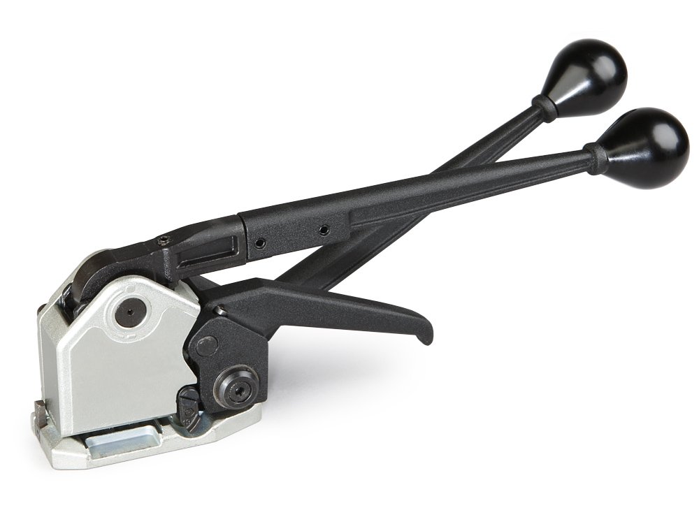 Teknika MUL-16 Heavy Duty Sealless Combination Tool for Steel Strapping, Adjustable for 3/4" and 5/8" Strap Width