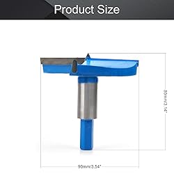 Utoolmart Forstner Drill Bit, 90mm Cemented Carbide