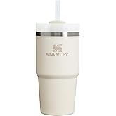Stanley Quencher H2.0 Tumbler with Straw 20 oz | Flowstate 3-Position Lid | Cup Holder Compatible for Travel | Insulated Stainless Steel Cup | BPA-Free | Cream 2.0