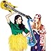 Inflatable Rock Star Toy Set, 5 Pack Inflatable Inflatable Instrument Toys for Rock and Roll Party Supplies - Guitar, Trumpet, Saxophone, Keyboard Piano,Drum 5 Piece