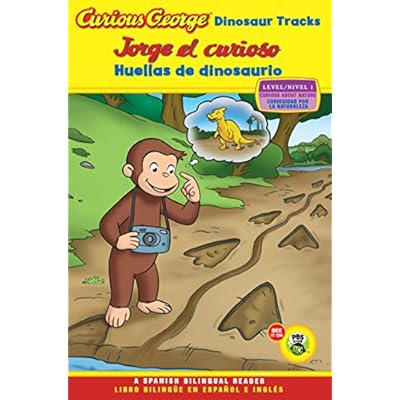 Jorge El Curioso Huellas de Dinosaurio/Curious George Dinosaur Tracks (Cgtv Reader Bilingual Edition) (Green Light Reader - Bilingual Level 1 (Quality))