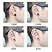 FANCER 20PCS 6MM 8MM Magnetic Fake Gauges Ear Stud Earrings Non Piercing Black Silver Rainbow Gold Blue
