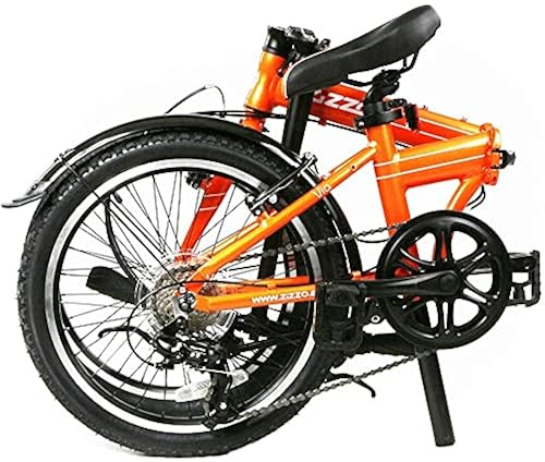 ZiZZO Via 20” Folding Bike-Lightweight Aluminum Frame Genuine