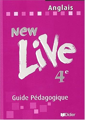 Download New Live : Anglais, 4ème (guide pédagogique) PDF