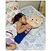 Cute Doll Car Seat Strap Belt Cushion Cover for Kids Children, Adjustable Pillow Pad Vehicle Car Safety Belt Toy Pet Protect Shoulder Chest Child (Rabbit)