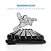 AIRFOX Cyborg Soldier - Ergonomic Wired Gaming Keyboard - Adjustable Seven Color Soothing LED - Mechanical-Similar Typing Experience Popular Gaming Keyboard