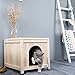 Petsfit Indoor Wooden Pet House for Small Dog and Cat, 1-Year Warranty