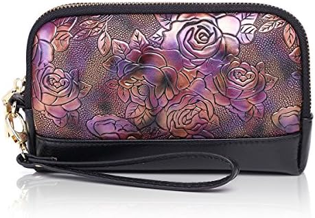 Zg Wristlet Wallet Purse, Coin Wallet, Cell Phone Wallet Purse Fits for Iphone 7/6/6S/5 Samsung S8/S7/S6/S6 Edge