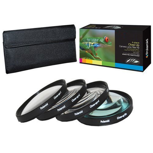 PLR Optics 52MM +1 +2 +4 +10 Close-Up Macro Filter Set with Pouch For The Handycam HDR-PJ790V, PJ760V, CX760V Digital HD Camcorder (Certified Refurbished) - Thumbnail 3