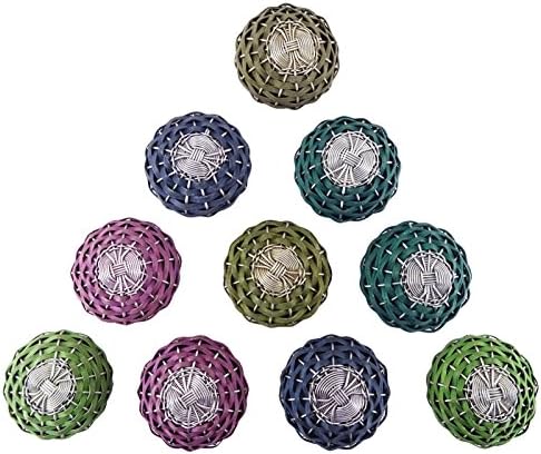 Decorative Unique Kitchen Cabinet Door Metal Wire Wrapped Drawer Pull Knobs Lot Of 10 Pcs