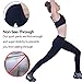 ABUSA Women’s High Waist Power Flex Leggings Tummy Control Yoga Workout Pants
