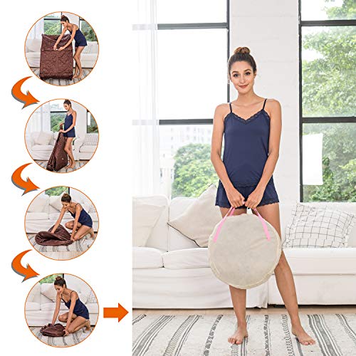 Himimi 2L Foldable Steam Sauna Portable Indoor Home Spa Weight Loss Detox with Chair Remote (Gray-▲)