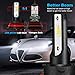 JDM ASTAR Fanless Design 9140 Up to 60% More Downroad Visibility White LED Fog Light Bulbs