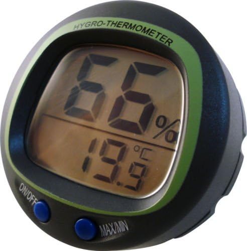 Dragon Poultry Panel mount digital hygrometer and thermometer - humidity hatching eggs poultry