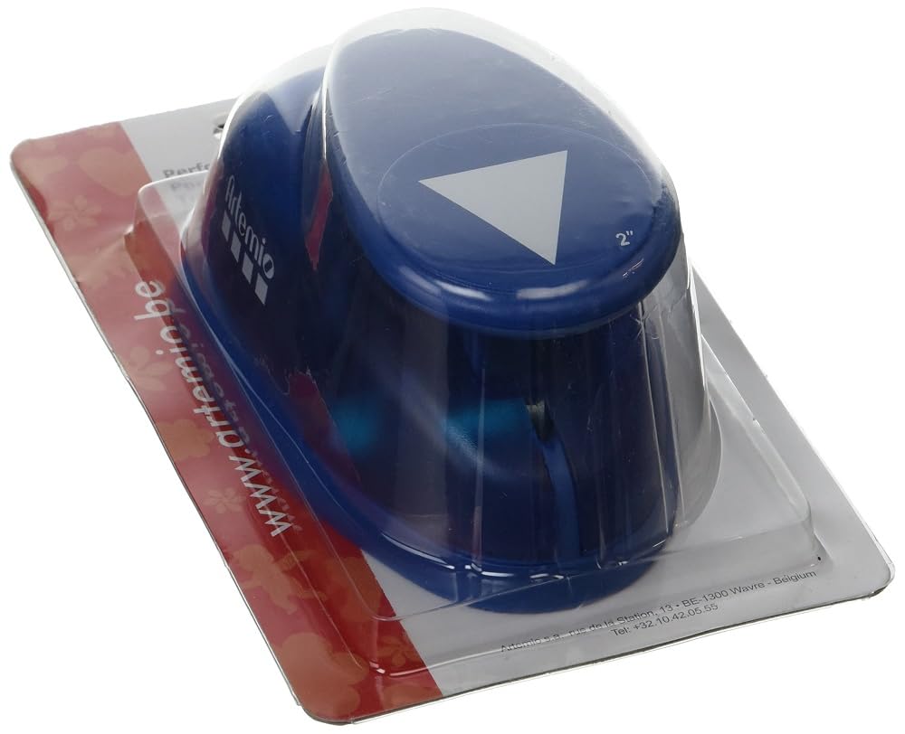 Artemio 5 cm Giant Triangle Lever Punch, Blue