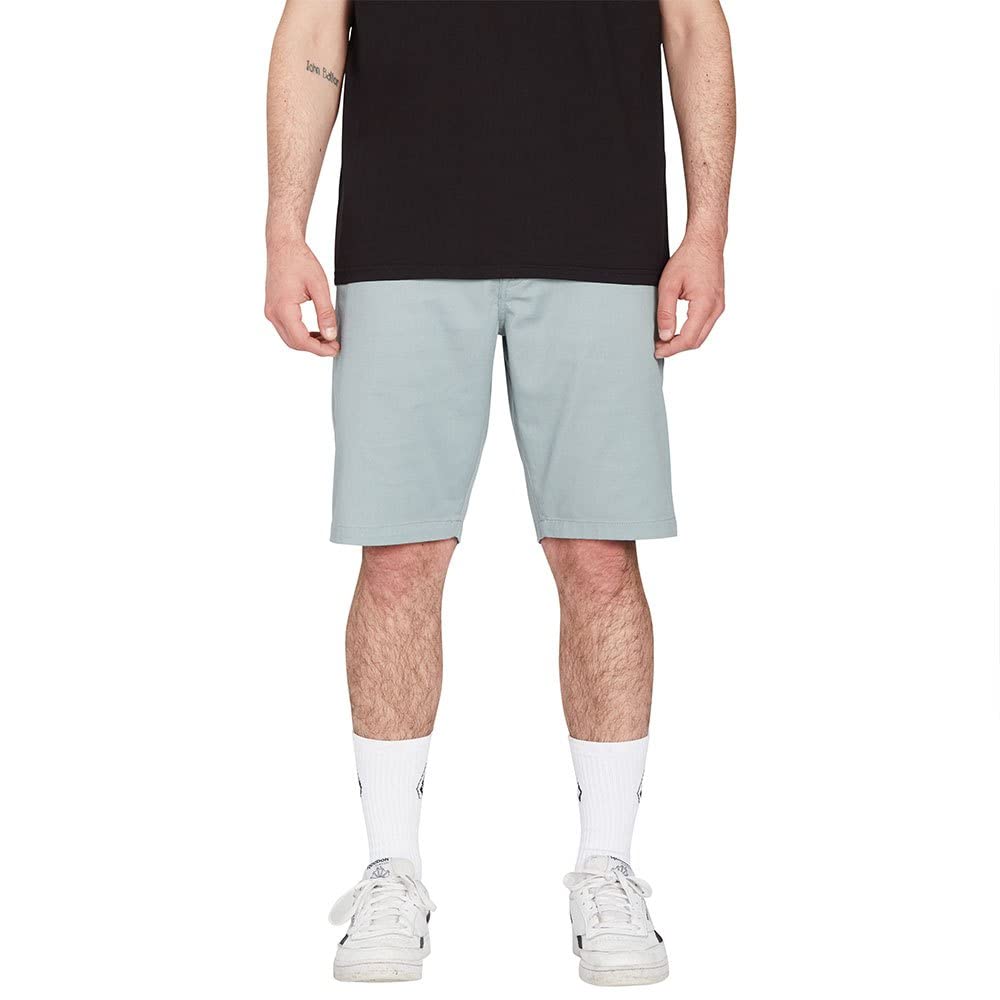 Photo 1 of Volcom Men's Modern Fit 21" Chino Short, Abyss, 31