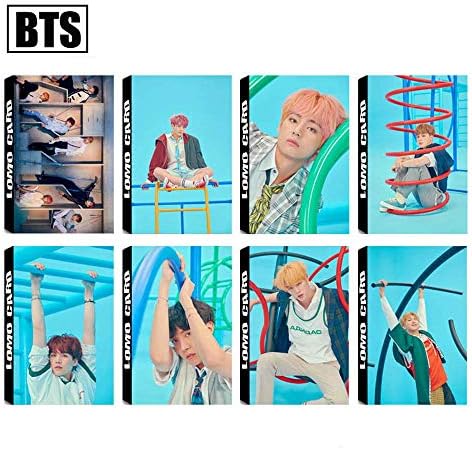 XINGJUEE 8 Pack / 240 Pcs Kpop BTS Bangtan Boys Love Yourself 結 Answer Album Photo Poster Lomo Card for Army Gifts