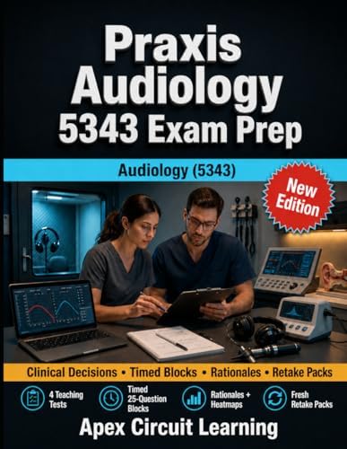 Praxis Audiology (5343) Secrets Study Guide: Exam Review and