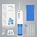 Cordless Water Flosser Oral Irrigator - Portable and Rechargeable IPX7 Waterproof 4 Modes with 200ml Large Cleanable Water Tank and 2000mAh Long Life Battery for Home & Travel, Oral & Nose Care