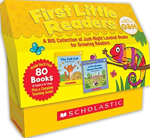 Scholastic First Little Readers, Set of 80 Books, Level E to F