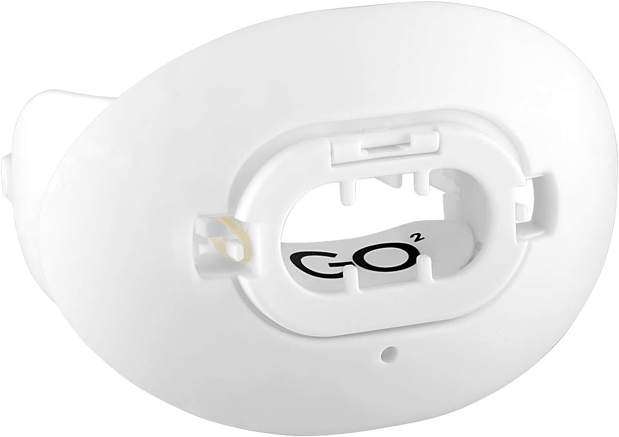 GO2 Sports Football Mouth and Lip Guard with Maximum Air Flow for Increased Oxygen and Endurance Includes Dental Warranty Made in The USA, White : Sports & Outdoors